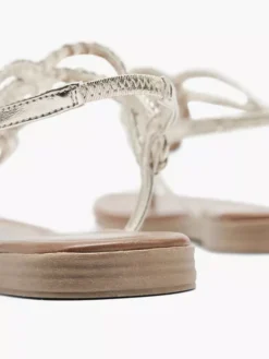 Gouden Sandaal Gevlochten 12 Gouden Sandaal Gevlochten -Skechers Winkel 1564995 H4