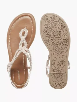 Rose Gouden Sandaal Gevlochten -Skechers Winkel 1673694 H3