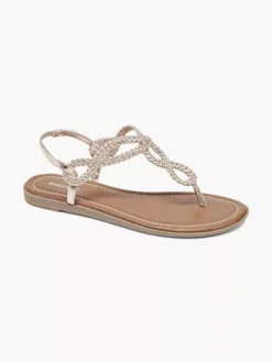 Rose Gouden Sandaal Gevlochten -Skechers Winkel 1673694 H6