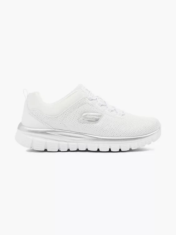 Skechers Witte Sneaker Gracefull 2.0 Lavishly 3 Skechers Witte Sneaker Gracefull 2.0 Lavishly
