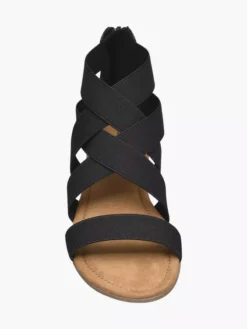 Zwarte Sandaal Elastisch -Skechers Winkel 1830814 P2