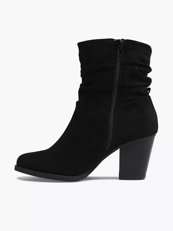 Zwarte Enkellaars Hak 4 Zwarte Enkellaars Hak - Afbeelding 3