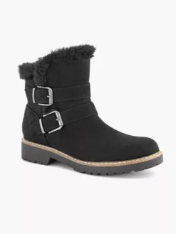 Zwarte Enkellaars Gesp Gevoerd -Skechers Winkel 1880417 H6