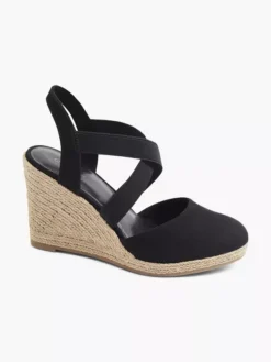 Zwarte Espadrille Sleehak 14 Zwarte Espadrille Sleehak -Skechers Winkel 1895718 H6