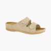 Easy Street Beige Slipper Klittenband 2 Easy Street Beige Slipper Klittenband -Skechers Winkel 1928907 P