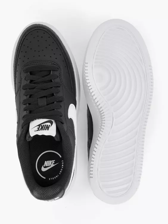 Nike Zwarte Court Vision Alta 5 Nike Zwarte Court Vision Alta - Afbeelding 3