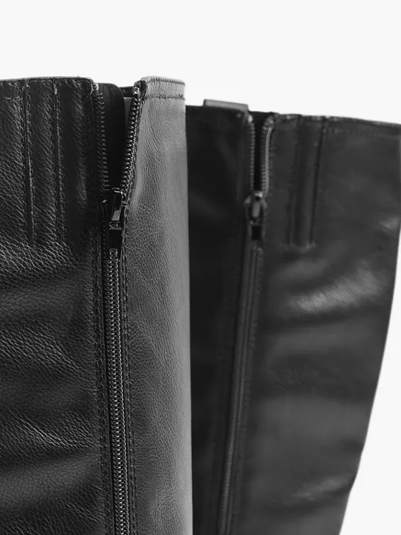 ESPRIT Zwarte Chunky Hoge Laars 7 ESPRIT Zwarte Chunky Hoge Laars - Afbeelding 5