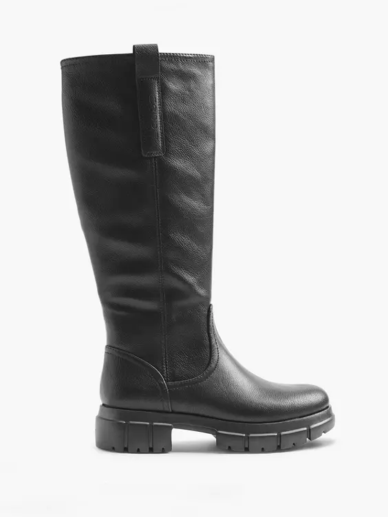 ESPRIT Zwarte Chunky Hoge Laars 9 ESPRIT Zwarte Chunky Hoge Laars - Afbeelding 7