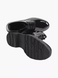 Zwarte Veterboot Lak -Skechers Winkel 1984142 P3