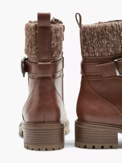 Cognac Veterboot Gevoerd -Skechers Winkel 1984156 H5