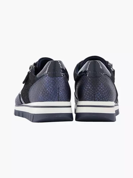 Donkerblauwe Sneaker Croco 7 Donkerblauwe Sneaker Croco - Afbeelding 5