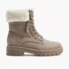 Taupe Veterboot Gevoerd -Skechers Winkel 1999263 H1