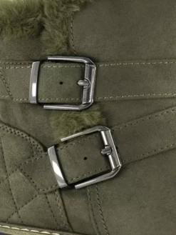 Groene Enkellaars Gesp Gevoerd 13 Groene Enkellaars Gesp Gevoerd -Skechers Winkel 1999434 H5