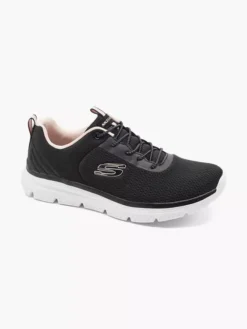 Skechers Zwarte Instapper Memory Foam -Skechers Winkel 2020885 H6