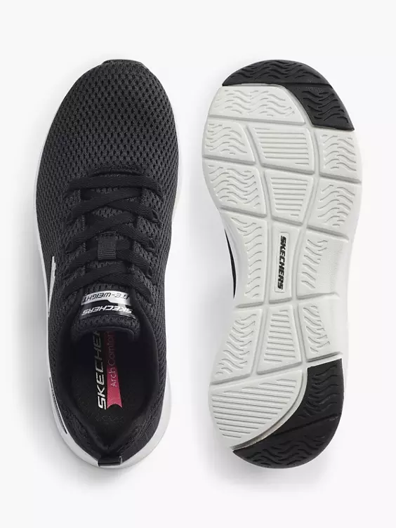 Skechers Zwarte Arch Comfort Natural Flutter 6 Skechers Zwarte Arch Comfort Natural Flutter - Afbeelding 4