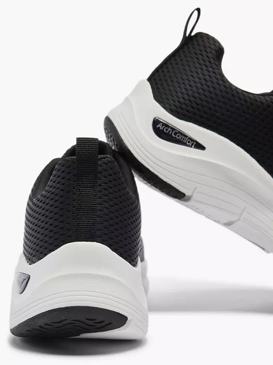 Skechers Zwarte Arch Comfort Natural Flutter 7 Skechers Zwarte Arch Comfort Natural Flutter - Afbeelding 5