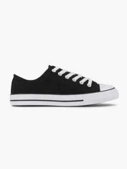Zwarte Canvas Sneaker