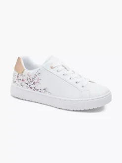 Witte Sneaker Bloemenprint -Skechers Winkel 2028788 H7