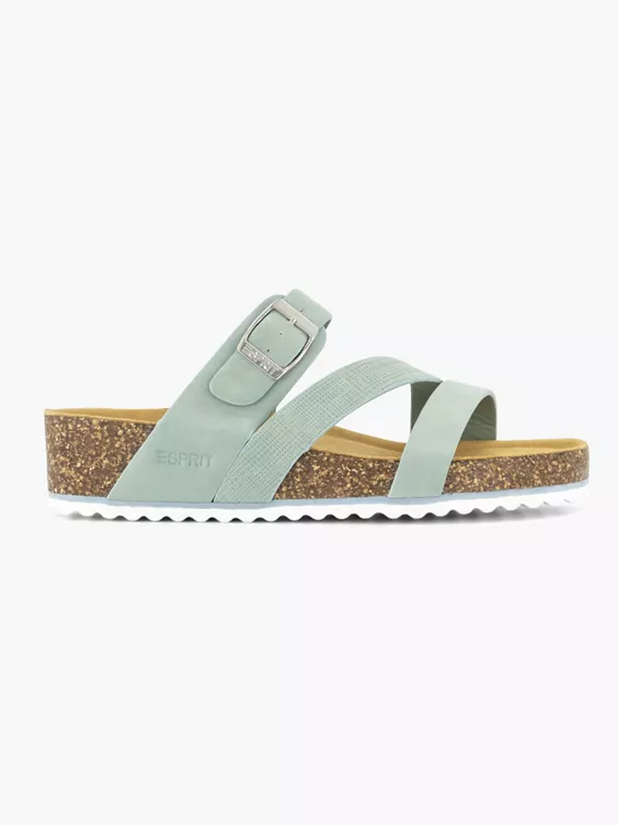 ESPRIT Groene Slipper Gesp 3 ESPRIT Groene Slipper Gesp