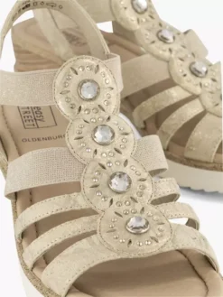 Easy Street Beige Sandaal Sleehak -Skechers Winkel 2055252 H5