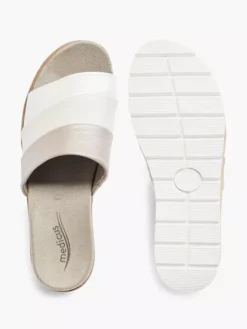Witte Leren Slipper 10 Witte Leren Slipper -Skechers Winkel 2055357 H3