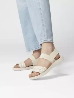 Crème Sandaal Gevlochten -Skechers Winkel 2063003 H10