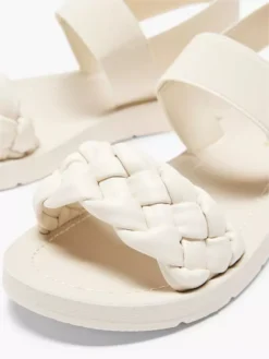 Crème Sandaal Gevlochten -Skechers Winkel 2063003 H5