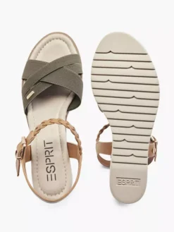 ESPRIT Groene Sandalette Sleehak -Skechers Winkel 2063155 H3