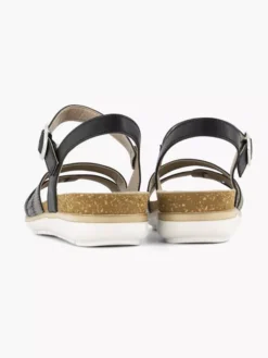 Easy Street Zwarte Sandaal Gespsluiting 11 Easy Street Zwarte Sandaal Gespsluiting -Skechers Winkel 2065336 H4