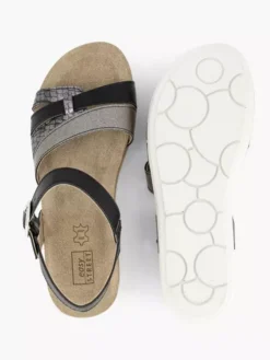 Easy Street Zwarte Sandaal Gespsluiting 12 Easy Street Zwarte Sandaal Gespsluiting -Skechers Winkel 2065336 H5