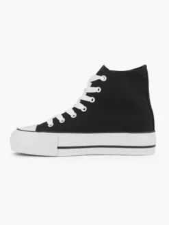 Zwarte Hoge Canvas Sneaker 17 Zwarte Hoge Canvas Sneaker -Skechers Winkel 2066355 H2