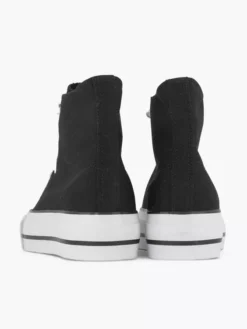 Zwarte Hoge Canvas Sneaker 21 Zwarte Hoge Canvas Sneaker -Skechers Winkel 2066355 H4