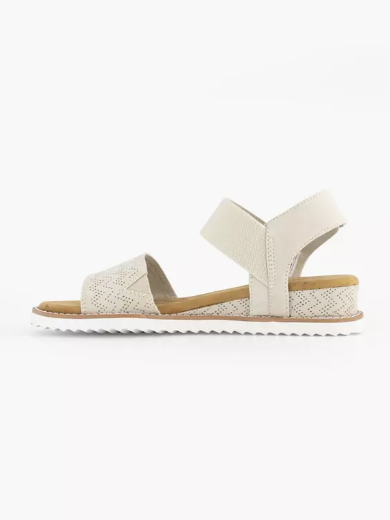 Skechers Off White Sandaal Desert Kiss 4 Skechers Off White Sandaal Desert Kiss - Afbeelding 2