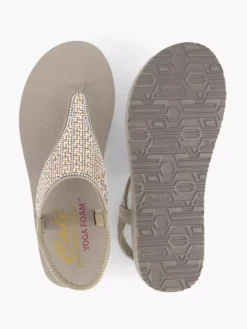 Skechers Taupe Sandaal 12 Skechers Taupe Sandaal -Skechers Winkel 2066980 H5