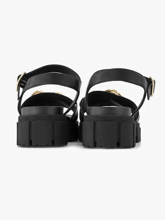 Zwarte Chunky Sandaal Sierketting 6 Zwarte Chunky Sandaal Sierketting - Afbeelding 4