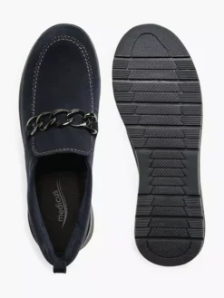 Blauwe Leren Instapper Sierketting 10 Blauwe Leren Instapper Sierketting -Skechers Winkel 2089689 H3