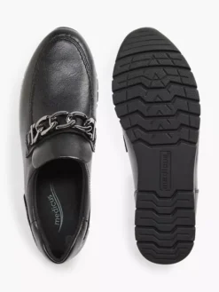 Zwarte Leren Instapper Sierketting 10 Zwarte Leren Instapper Sierketting -Skechers Winkel 2089712 H3