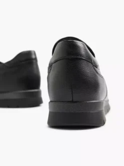 Zwarte Leren Instapper Sierketting 11 Zwarte Leren Instapper Sierketting -Skechers Winkel 2089712 H4