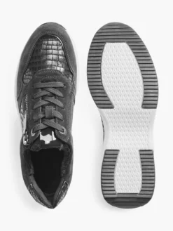 Donkerblauwe Suède Sneaker -Skechers Winkel 2090502 H3