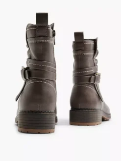 Easy Street Taupe Enkelaars -Skechers Winkel 2091840 H4