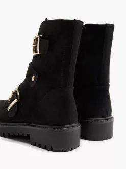 Zwarte Enkellaarzen Siergesp -Skechers Winkel 2096413 H4