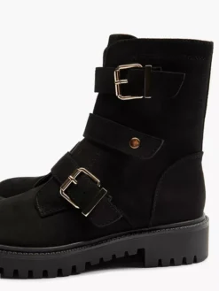 Zwarte Enkellaarzen Siergesp -Skechers Winkel 2096413 H5