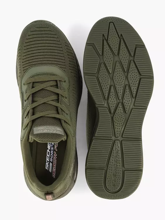 Skechers Groene Sneaker Bobs Squad Chaos Air 5 Skechers Groene Sneaker Bobs Squad Chaos Air - Afbeelding 3