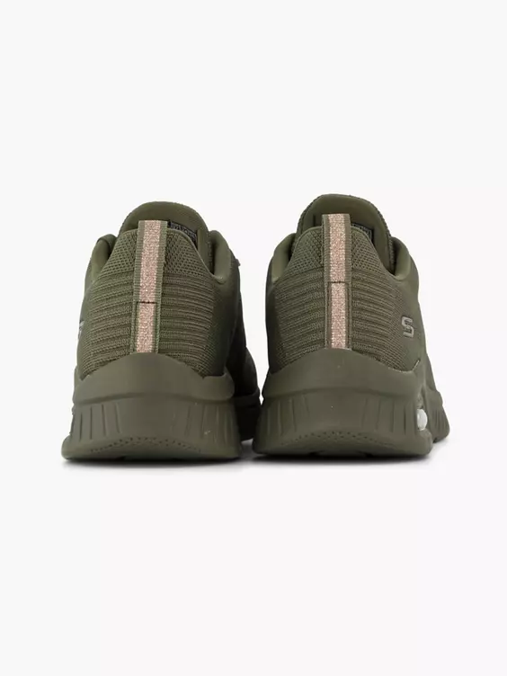 Skechers Groene Sneaker Bobs Squad Chaos Air 6 Skechers Groene Sneaker Bobs Squad Chaos Air - Afbeelding 4