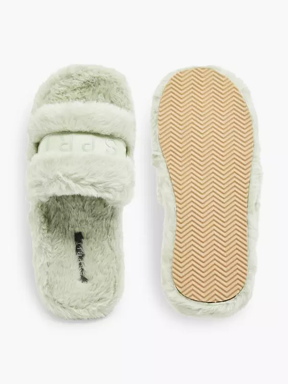 ESPRIT Groene Slipper Plush 5 ESPRIT Groene Slipper Plush - Afbeelding 3