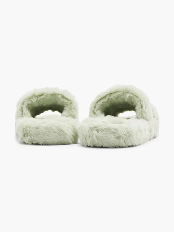 ESPRIT Groene Slipper Plush 6 ESPRIT Groene Slipper Plush - Afbeelding 4