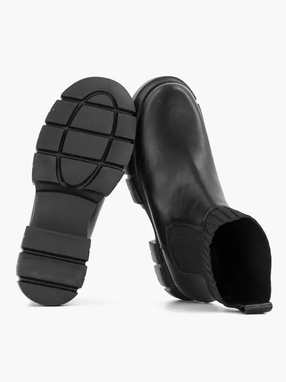 Zwarte Boot Gebreid 6 Zwarte Boot Gebreid - Afbeelding 4