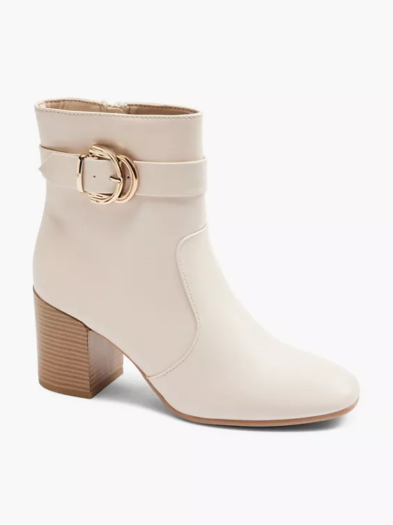 Beige Enkellaars Gesp 8 Beige Enkellaars Gesp - Afbeelding 6