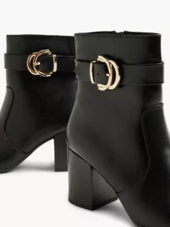 Zwarte Enkellaars Gesp -Skechers Winkel 2100509 H5