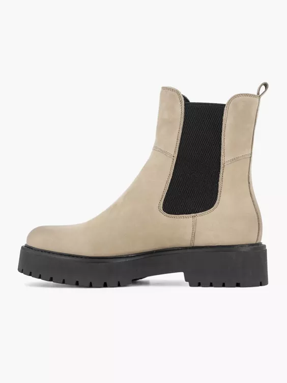 Beige Nubuck Chelsea Boot 4 Beige Nubuck Chelsea Boot - Afbeelding 2